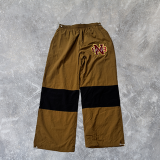 BNB WINDBREAKER PANTS- BROWN & BLACK (PRE- ORDER)