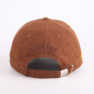 BLESSED DAD HAT- BROWN