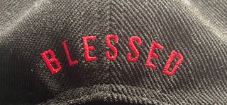 BLESSED DAD HAT- BLACK